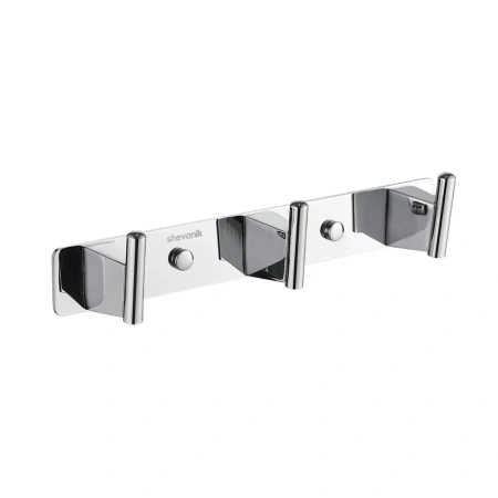 Планка с 3 крючками Shevanik SG5731, хром