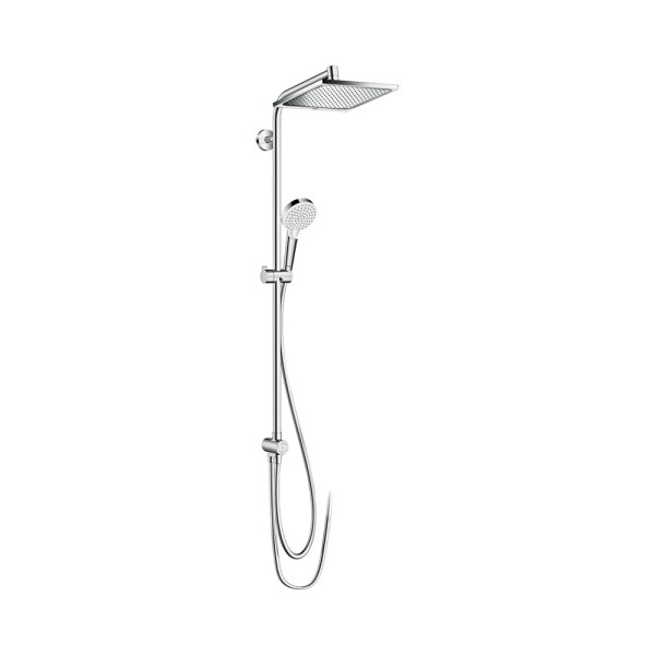 Hansgrohe Crometta Е 240 1jet Showerpipe Reno Ecosmart душевая система хром 27289000