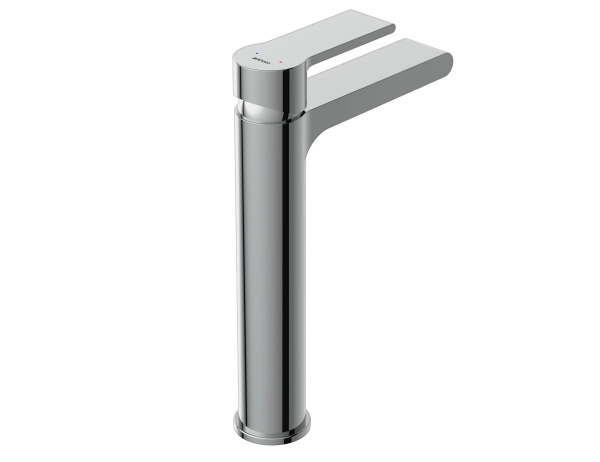 Смеситель для раковины Cersanit BRASKO высокий однорычажный клик клак, 63024