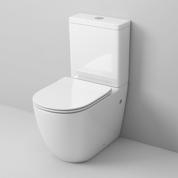 Унитаз Grossman GR-4446S (680х375х810) напольный с тонкой крышкой