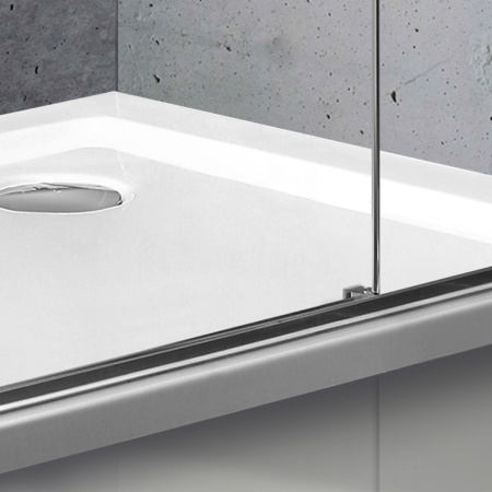 Душевой уголок Vincea Slim VSS-2SL900CL, 900*900, хром, стекло прозрачное