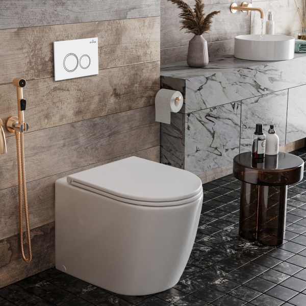 Комплект 3 в 1 RoxenBath Attach 884103 ( состоит из: 710215, Santi 410260W)