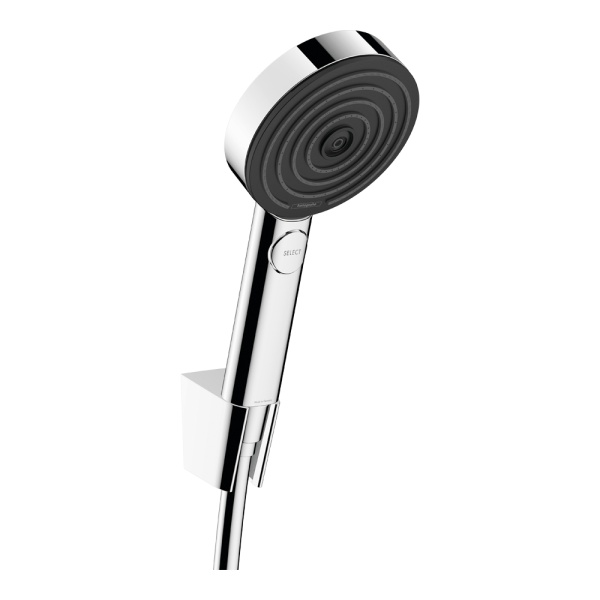 Hansgrohe Pulsify Select S Душевой набор с держателем 105 3jet Relaxation. шланг 125 см хром 24302000