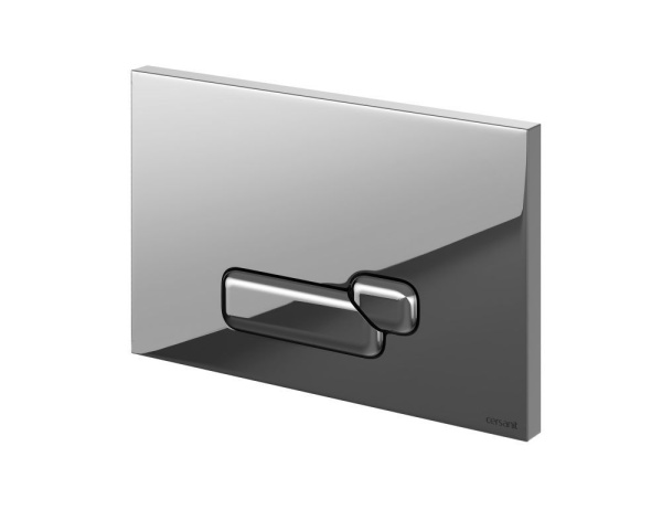 Кнопка Cersanit ACTIS для LINK PRO/VECTOR/LINK/HI-TEC пластик хром глянцевый, P-BU-ACT/Cg