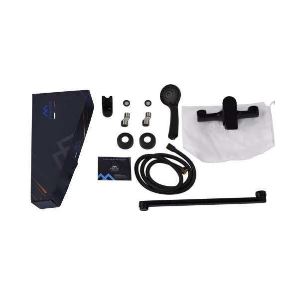 Смеситель для ванны FASHUN A2286-7, черный