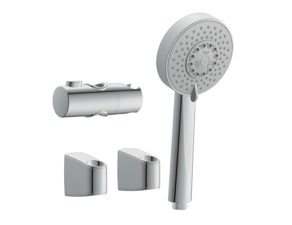 Душевой гарнитур Cersanit NENO, стойка, 5 режимов шланг 200 PVC, 63068