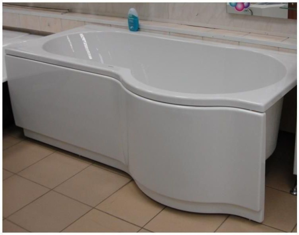 Акриловая ванна с усиленным каркасом и сифоном Riho Dorado 170x90 L BA8100500000000