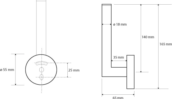 Держатель запасного рулона Bemeta Amber 155112032