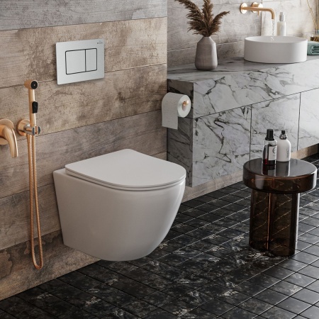 Комплект 6 в 1 RoxenBath StounFix Dual Fresh 968418 (состоит из: 710200, Steel 420280S, 530185-01)