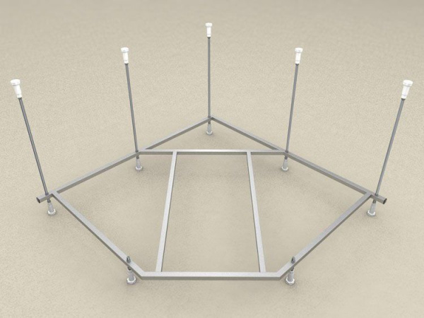 Каркас для ванны Aquatek Ума 145х145 KAR-0000023