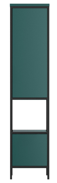 Пенал напольный Cersanit BOTANIQUE 30 универсальный зелёный, 63016