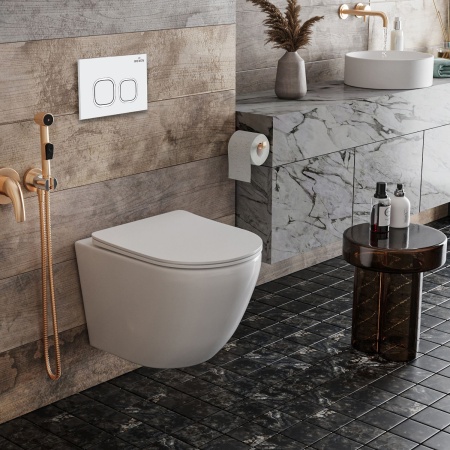Комплект 4 в 1 RoxenBath StounFix Dual Fresh 826157 ( состоит из: 710200, Santi 410280W)