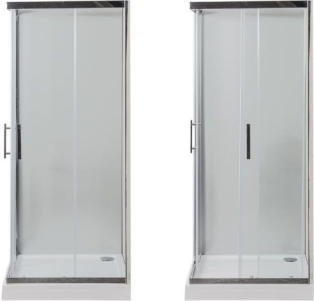 Душевой уголок Aquanet Delta Cube NPE1142 100x100, прозрачное стекло