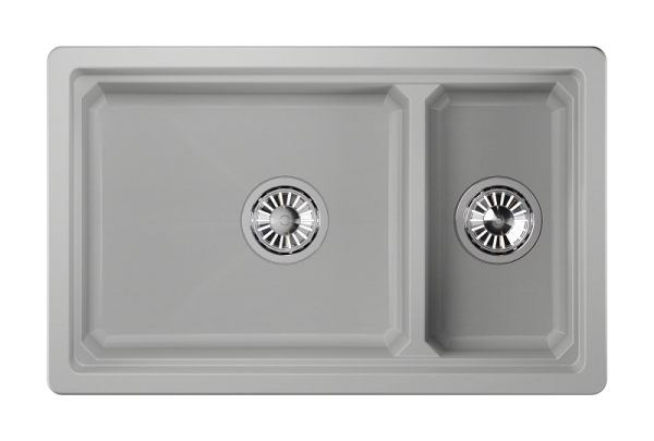 Мойка для кухни Granula Kitchen Space 7304U арктик, 73х45,5 см, прямоугольная