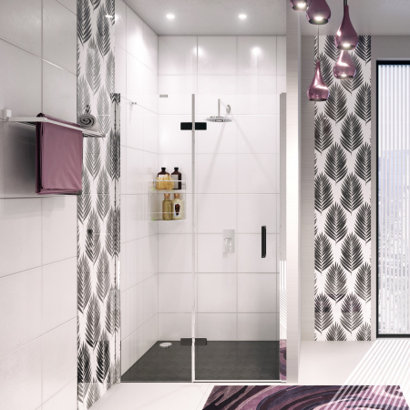 Душевая дверь WasserKRAFT Aller 10H05LBLACK MATT