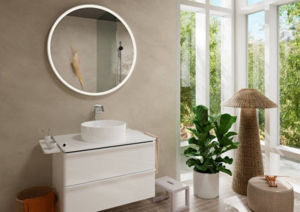 Смеситель для раковины Hansgrohe Tecturis S CoolStart EcoSmart 73370000 хром 73370000