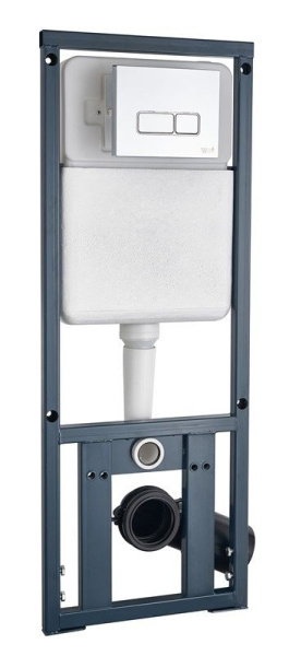 Унитаз с инсталляцией WeltWasser MARBERG 410 + NESENBACH 004 GL-WT + MAR 410 SE