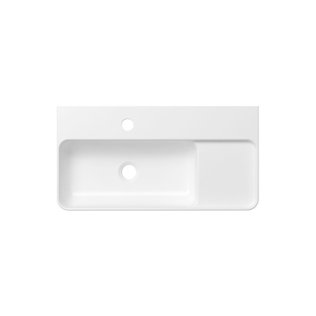 Комплект 3 в 1 Lavinia Boho Bathroom Sink 21520518: накладная фарфоровая раковина 60 см, металлический сифон, донный клапан