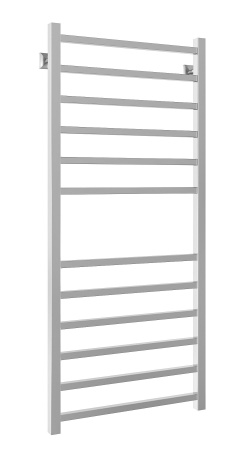 Полотенцесушитель водяной Stinox Quatro 500x1200, нижнее подключение, хром, 1/2" ВР (внутренняя резьба), 12 перекладин