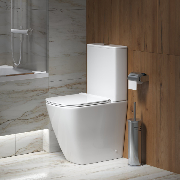 Унитаз Grossman Style GR-4472S (620х365х920) напольный безободковый с ВЫСОКОЙ ЧАШЕЙ 48 см