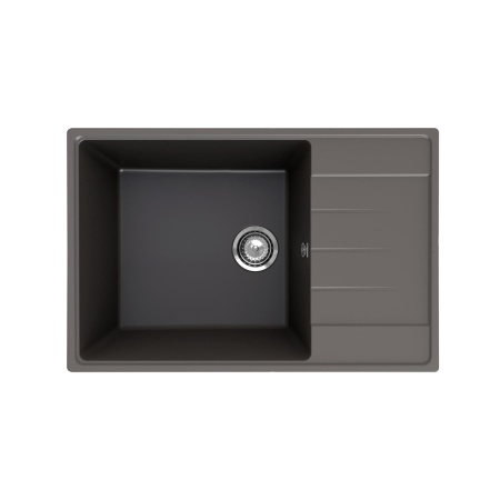 Кухонная мойка Ulgran Quartz Prima 760-09, асфальт
