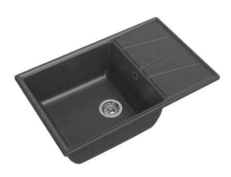 Кухонная мойка GranFest VERTEX V-780L графит