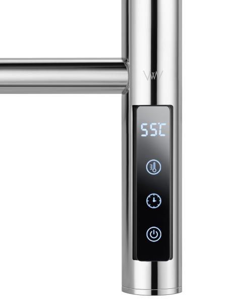 Полотенцесушитель электрический WONZON & WOGHAND, Хром (WW-AL4092-CR)