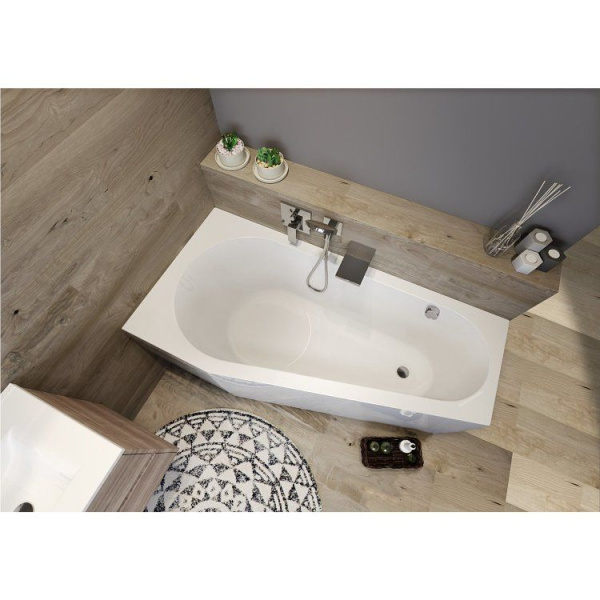 Акриловая ванна Riho Delta 150x80 R Plug&Play BD4000500000000