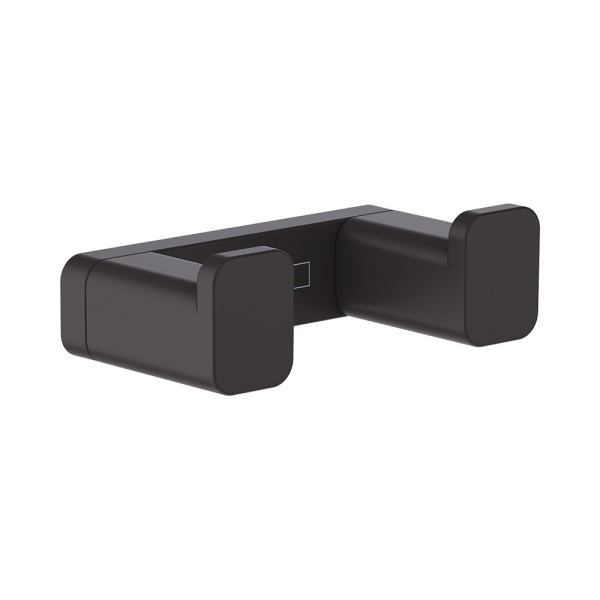 Hansgrohe AddStoris Двойной крючок для полотенец черный матовый 41755670