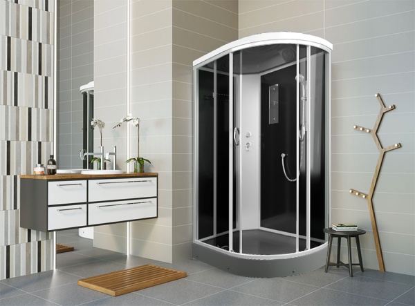 душевая кабина ERLIT™ ER3512PR-C2-RUS_GRAY (1200*800*2150)