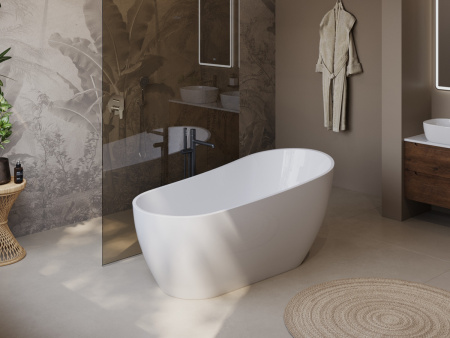 Акриловая ванна BELBAGNO BB704-1700-800-K