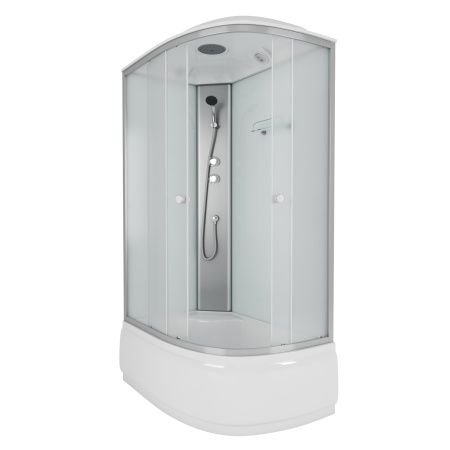 Душевая кабина Niagara Eco E120/80/40L/MT (120х80х215) высокий поддон(40см),стекло матовое,