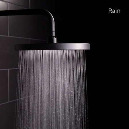 Душевая насадка IDDIS SpaHome верхняя круглая черная SPA26BPi64