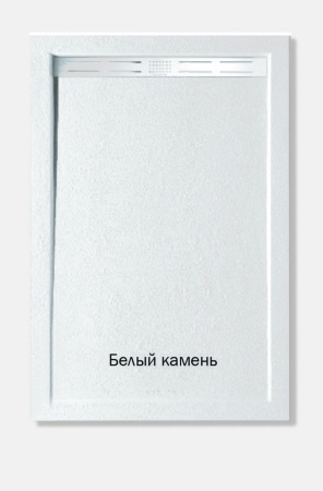 Душевой поддон с сифоном WeltWasser WW TRS 90 STONE-WT