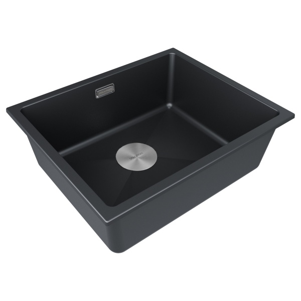 Мойка LUMI 55UNI, IT-GRANIT, LU55-AN, антрацит, 555х460, Paulmark