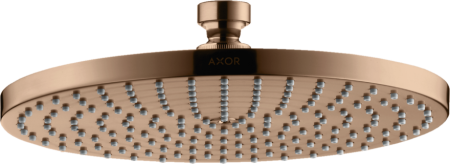 Верхний душ AXOR Starck 240 1jet. полированное красное золото 28494300