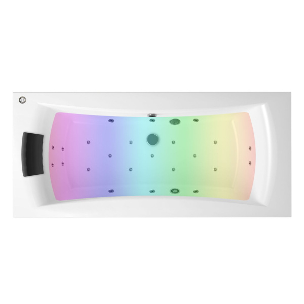 Гидро-аэромассажный комплект с хромотерапией 6 в 1 Lavinia Boho Evan 36314HAC