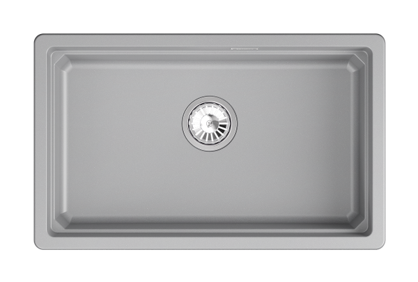 Мойка для кухни Granula Kitchen Space 7303iU алюминиум, 73х45 см, прямоугольная