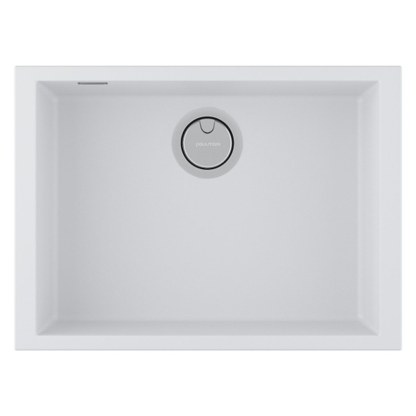 Мойка NEO CLASSIC 60, ACRYSTONE, PM966044-WH, WHITE, 600х440 мм, Paulmark