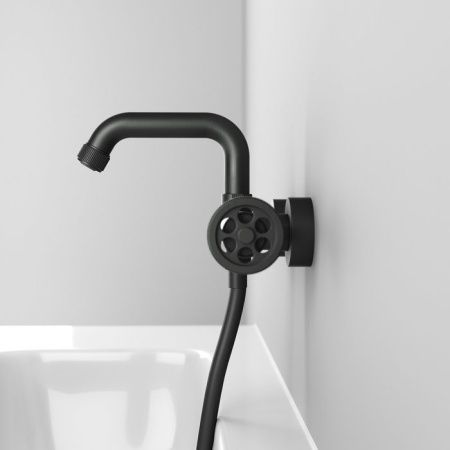 Смеситель для ванны графит IDDIS Grange GRAGMR2i02