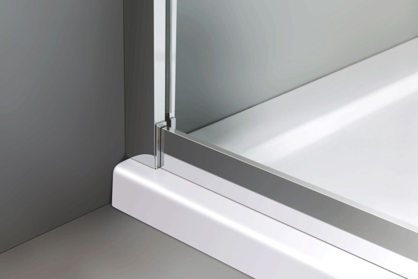 Душевой уголок Vincea Scala VSQ-2SC100CL, 1000*1000, хром, стекло прозрачное