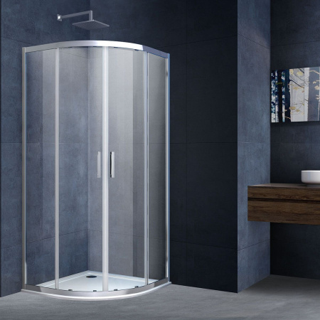 Душевой уголок Vincea Alpha VSQ-3AL900CL, 900*900, хром, стекло прозрачное