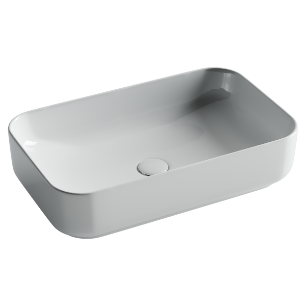 Умывальник Ceramicanova чаша накладная прямоугольная Element 510x340x140мм