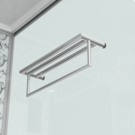 Душевая кабина Niagara Luxe NG-7714W 100x90x215, низкий поддон, стенки белые
