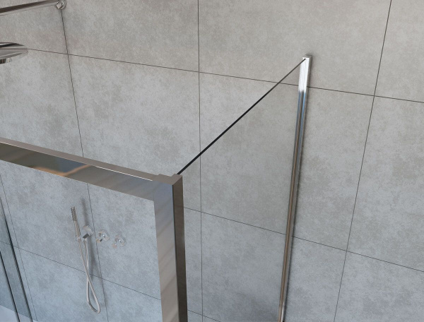 Душевой уголок Vincea Garda VSR-1G21019CH, 1900*1000, хром, стекло шиншилла