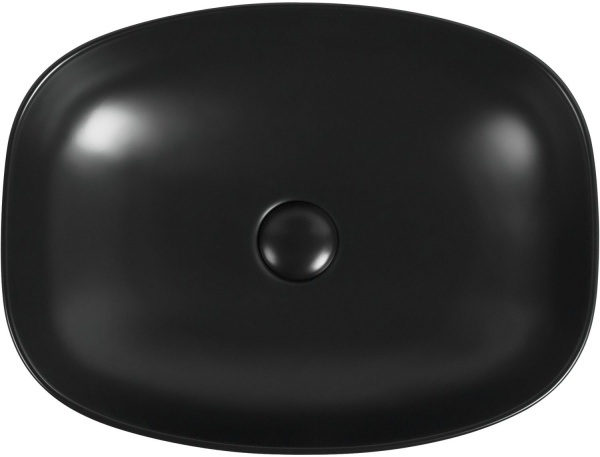 Раковина Aquanet Fine-1-MB 50 черный матовый
