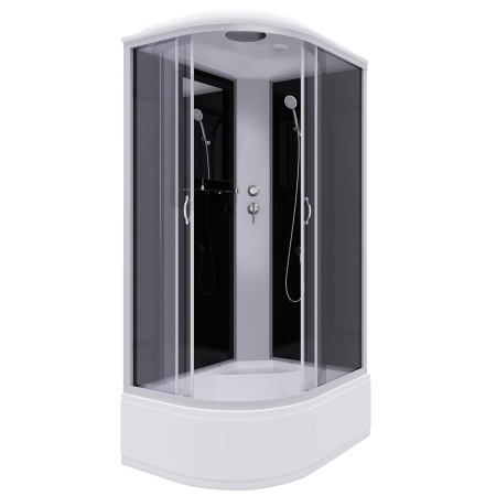 Душевая кабина Niagara Classic NG-2510-14R 120х80х215, высокий поддон 40 см, стекло тонированное