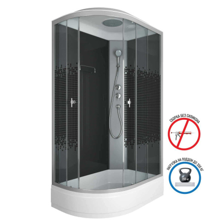Душевая кабина Niagara Eco NG 3524-14 R правый угол