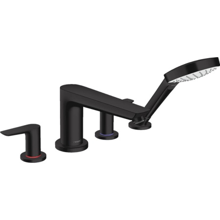 Hansgrohe Talis E Смеситель на край ванны на 4 отверстия бронза 71748140