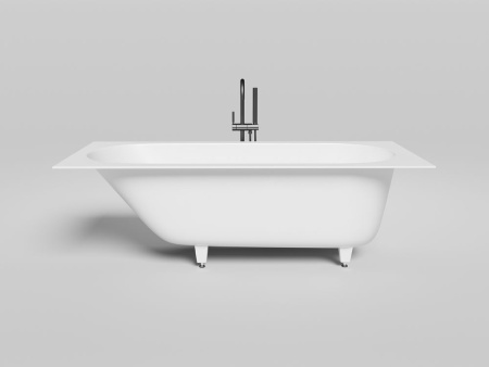 Ванна встраиваемая Salini ORNELLA 180x80 покраска по RAL полностью, S-Stone, матовый 102322MF